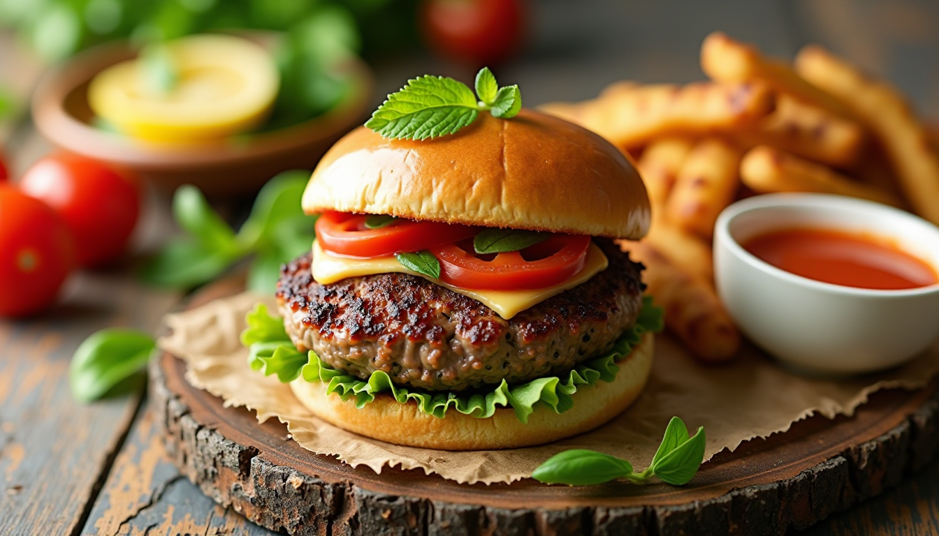 Easy Homemade Burger R